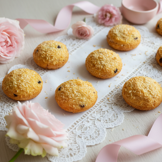 Biscotti chetogenici al cocco e cioccolato fondente artigianali — Pinti Pasticceria Lecce