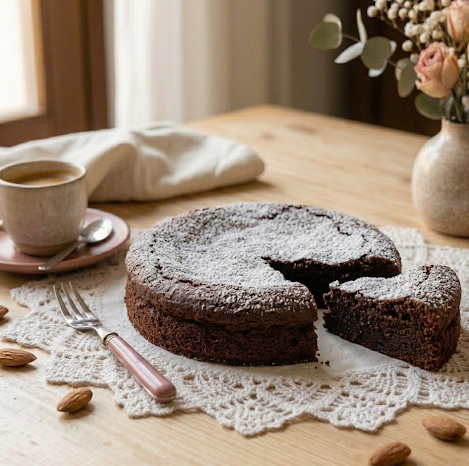 Caprese al cioccolato