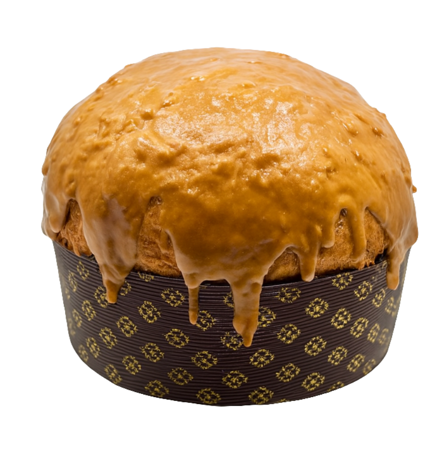 Panettone Caramello salato e Lotus