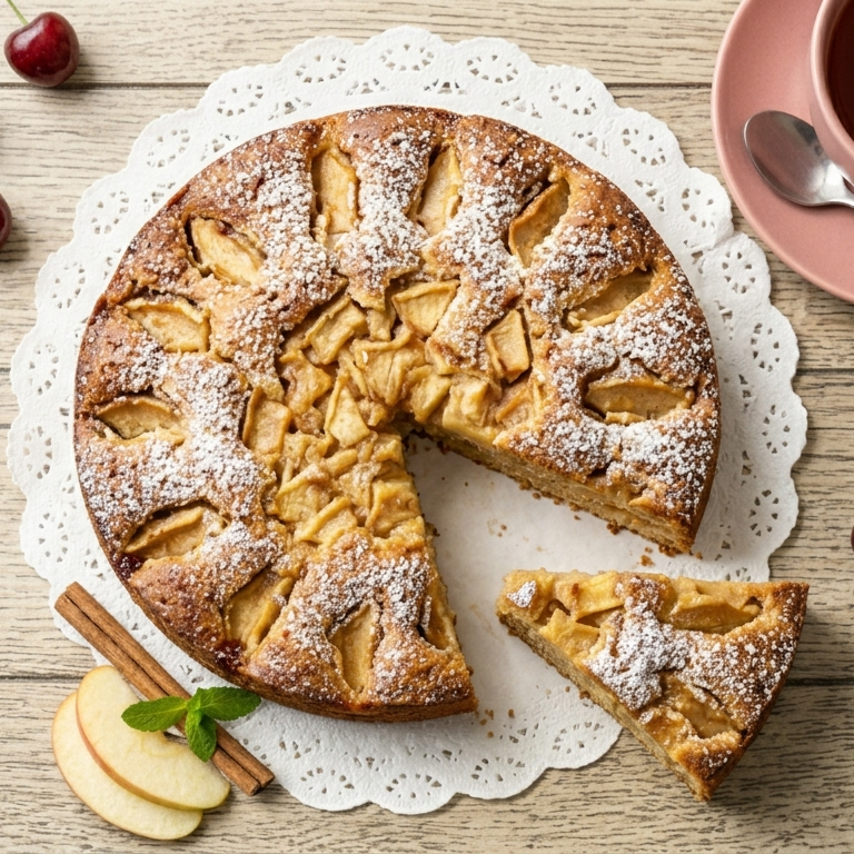 Torta di mele e cannella