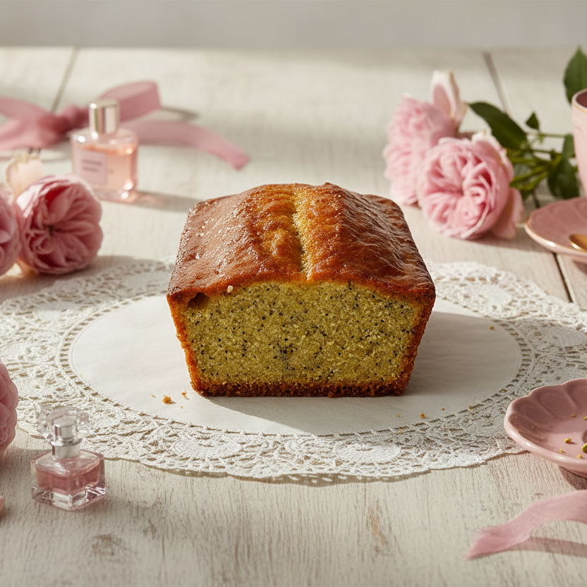 Plumcake agli agrumi e vaniglia con semi di papavero