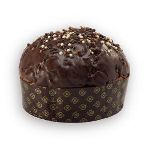 Panettone ai tre cioccolati